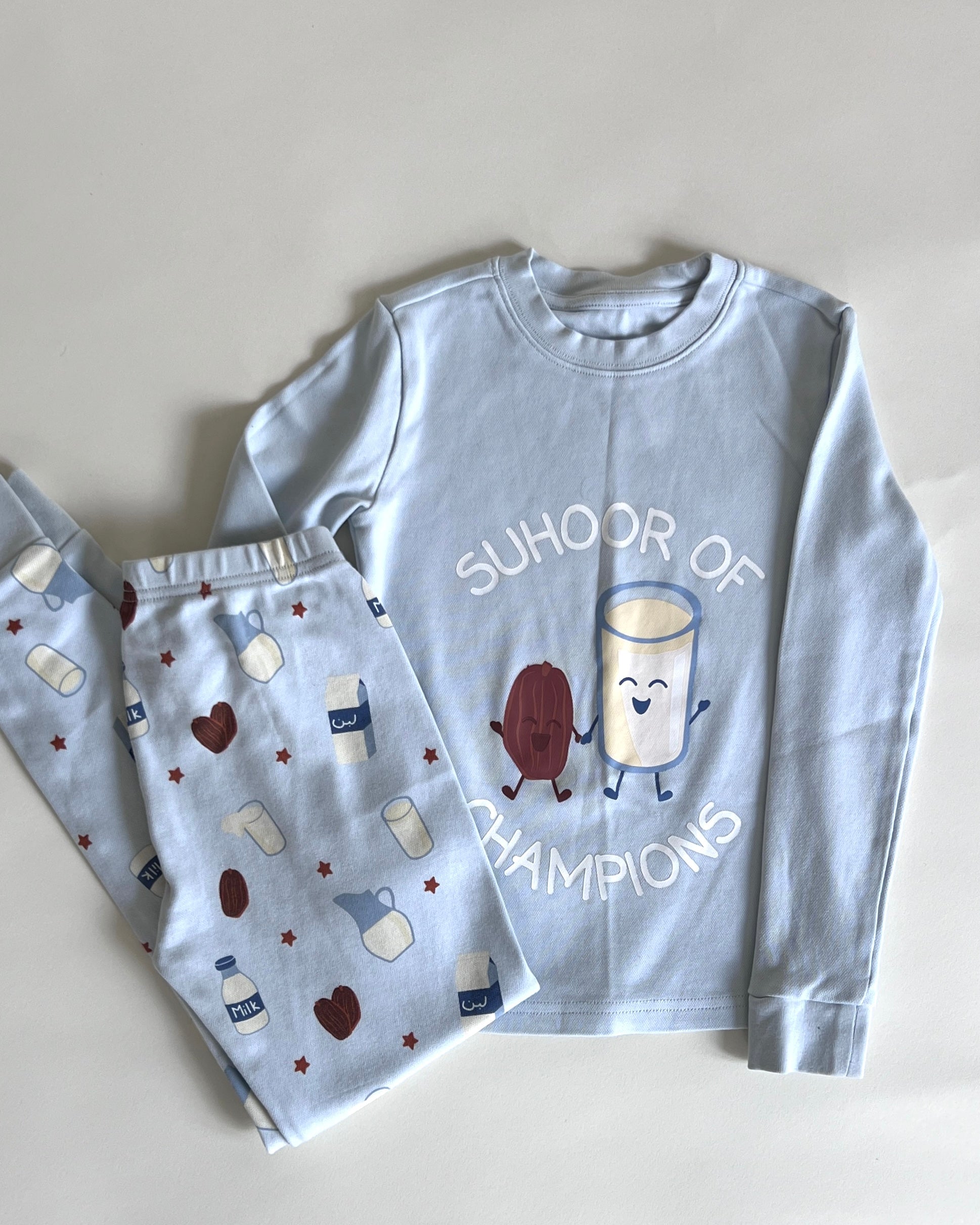 Milk & Dates Pajama Set SAMPLE - FINAL SALE