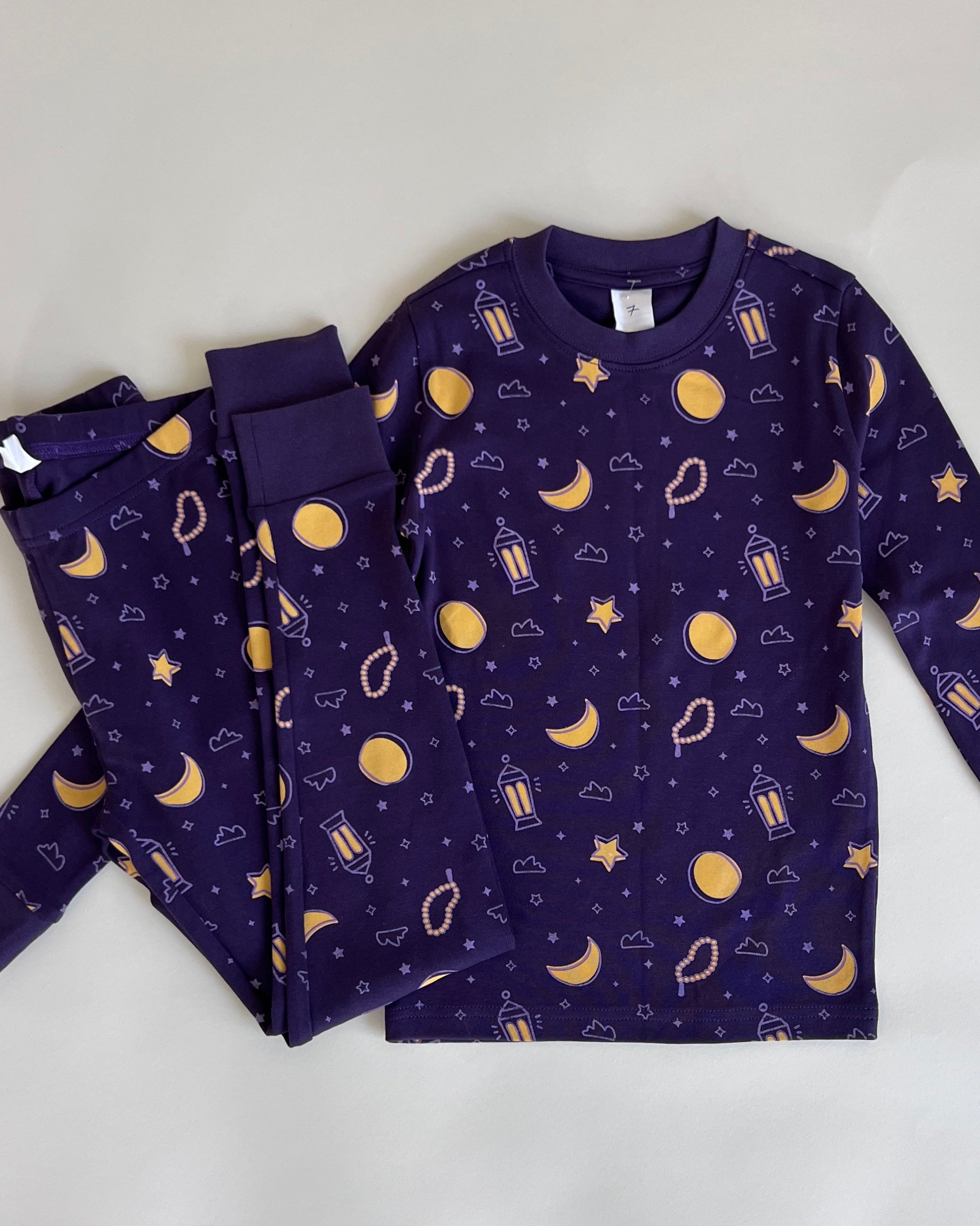 Purple Lantern Pajama Set SAMPLE - FINAL SALE