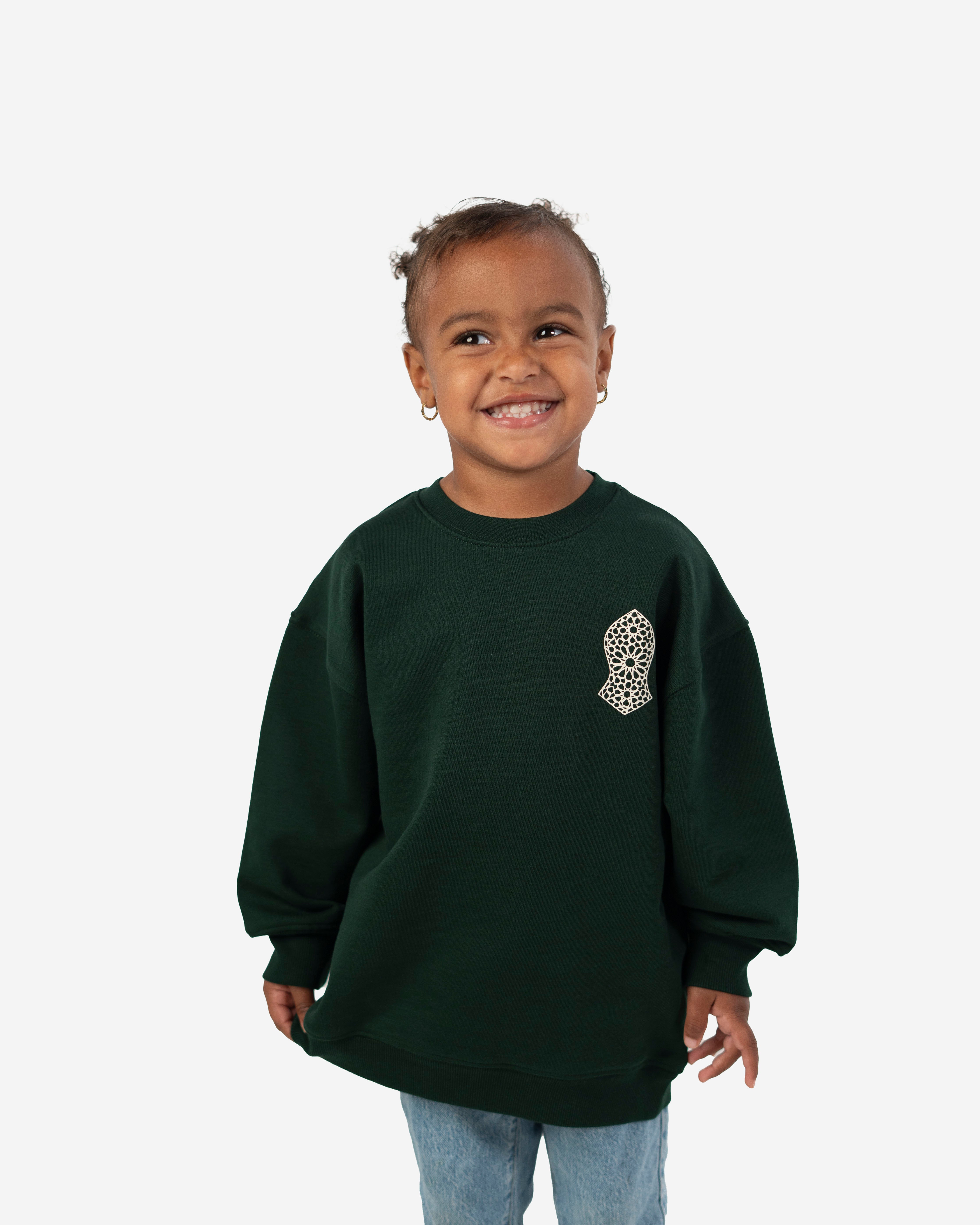 Organic cotton sweatshirt for Muslim kids