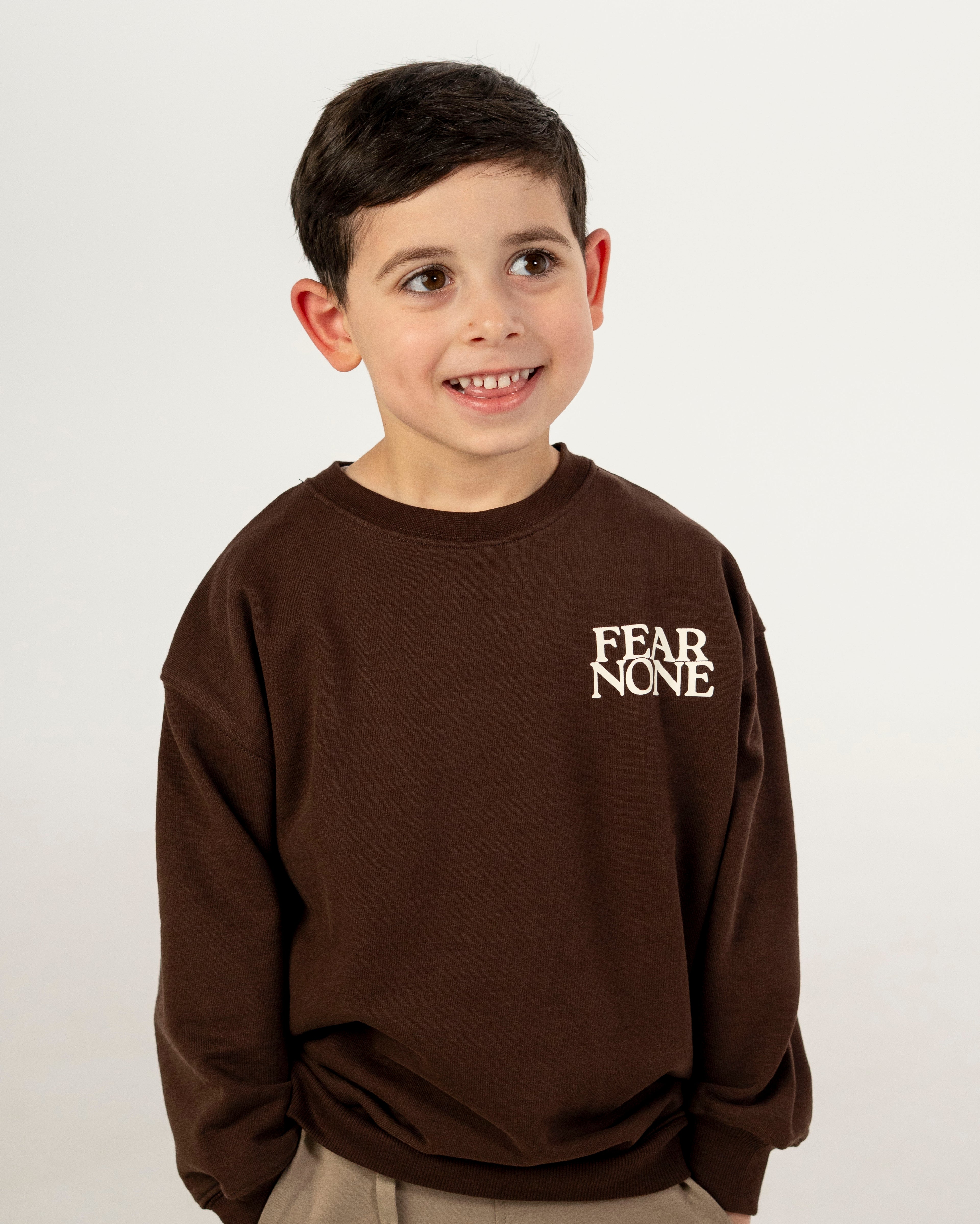 Fear None Crew Neck Sweatshirt