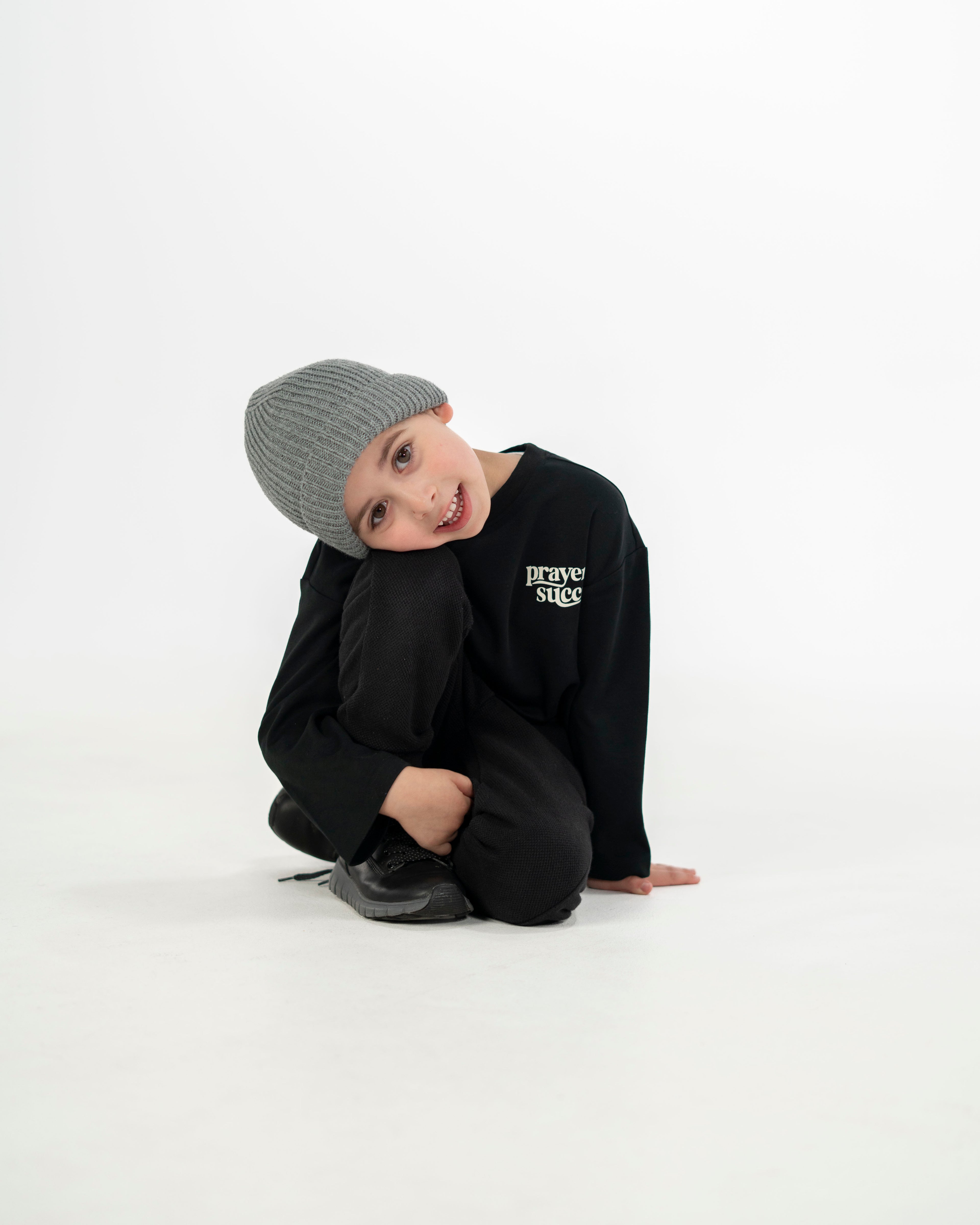 Prayer = Success Oversized Long Sleeve Shirt