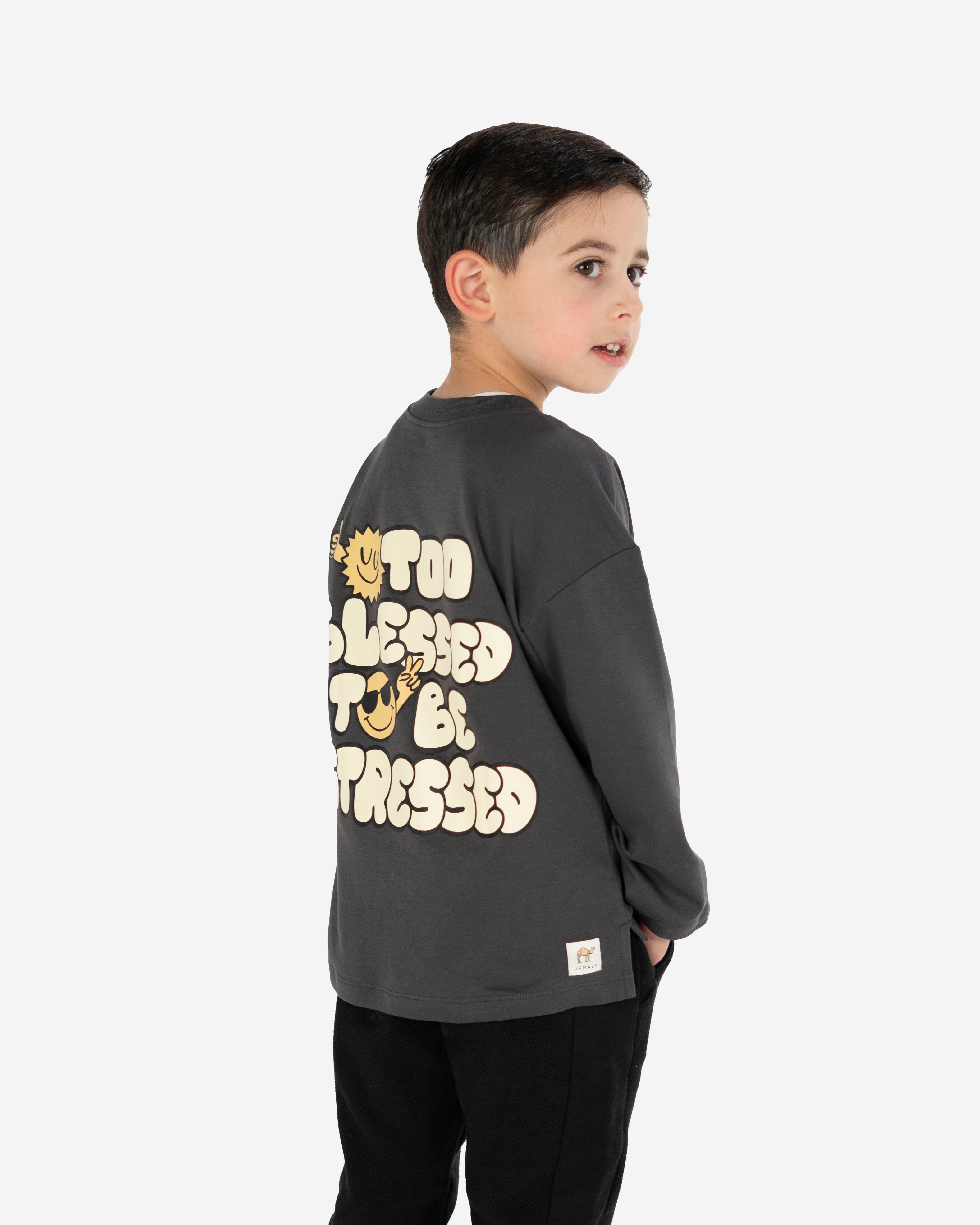 Organic cotton shirt for Muslim kids