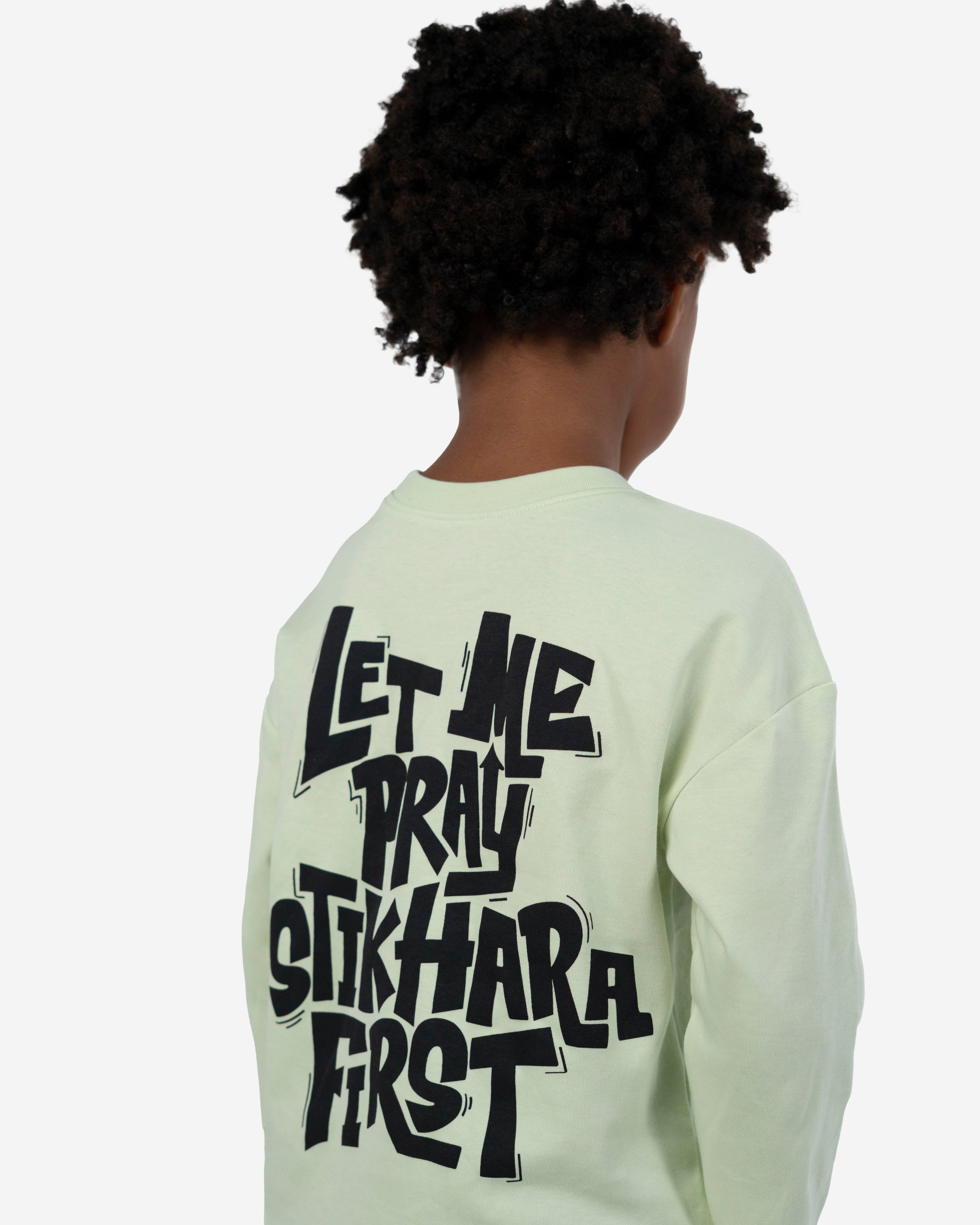 Organic cotton shirt for Muslim kids