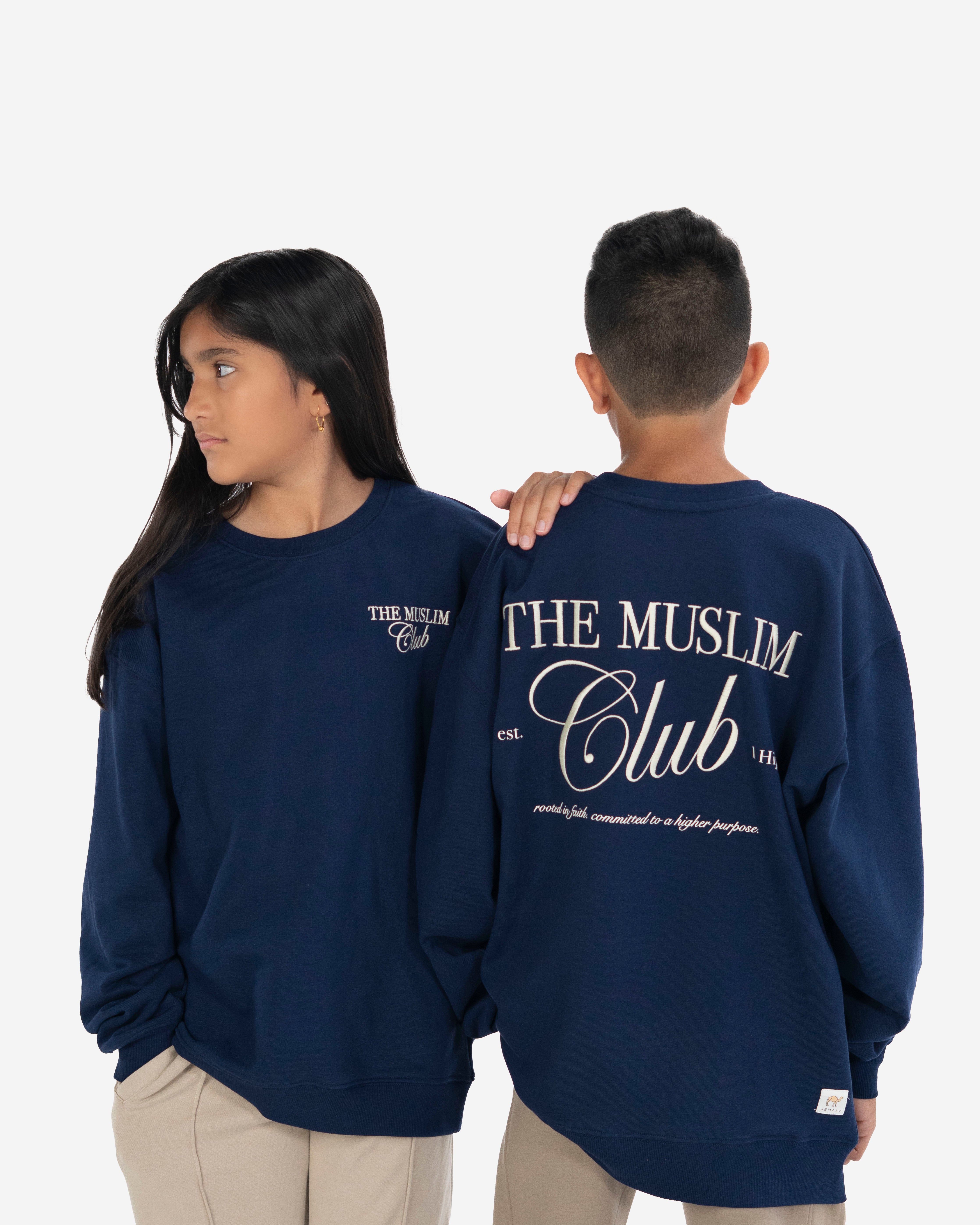 Organic cotton sweatshirt for Muslim kids